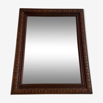 Miroir en bois 39x29cm