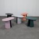 Side table Totem Pill by Puik Design pink