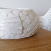 Saucière Sarreguemines forme de poisson