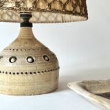 Ceramic table lamp by Georges Pelletier, 1970