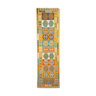 Afghan Kilim 303 x 85 cm
