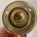 2 gold metal curtain tieback hooks