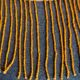 Old opaline and its tassels hanging lamp