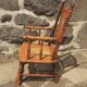 Fauteuil en bois et cannage pour enfant