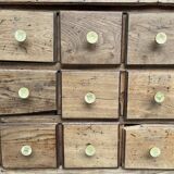 Old trade furniture with oak drawers XL format