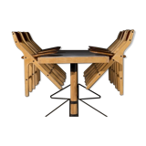 Marc Held chair and table set for Ibm Montpellier