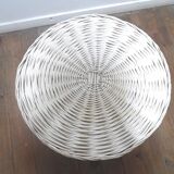 Rattan chair and table