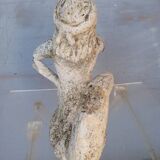 Gargoyle in cement mermaid bugle cathedral ep 1950