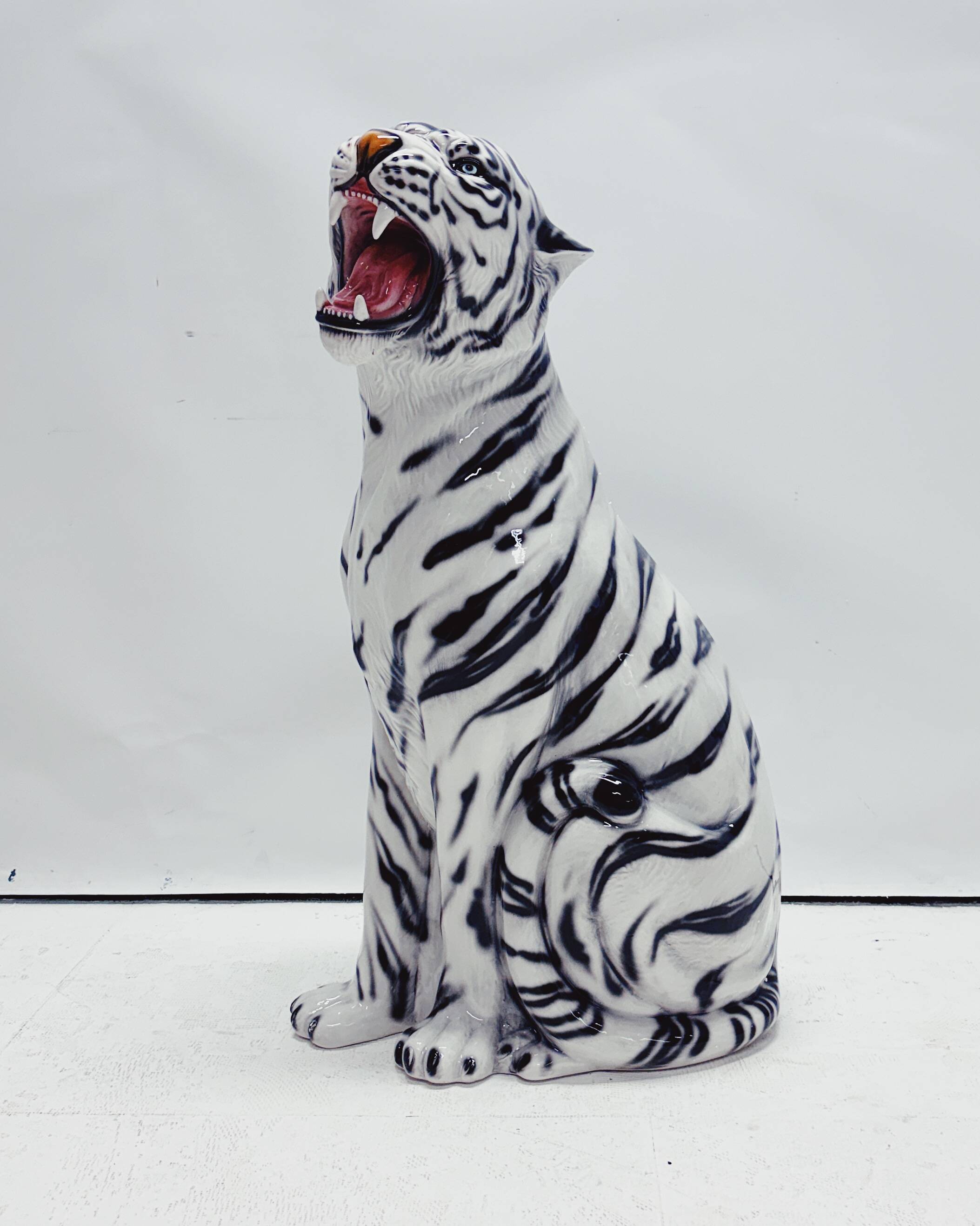 Céramique Tigre Blanc
