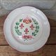 Ancienne assiette avec blasons et armoiries Saint Clément France