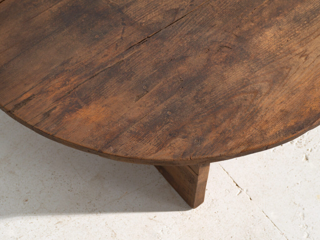 Antique solid wood cutting board – Central Europe, circa 1920