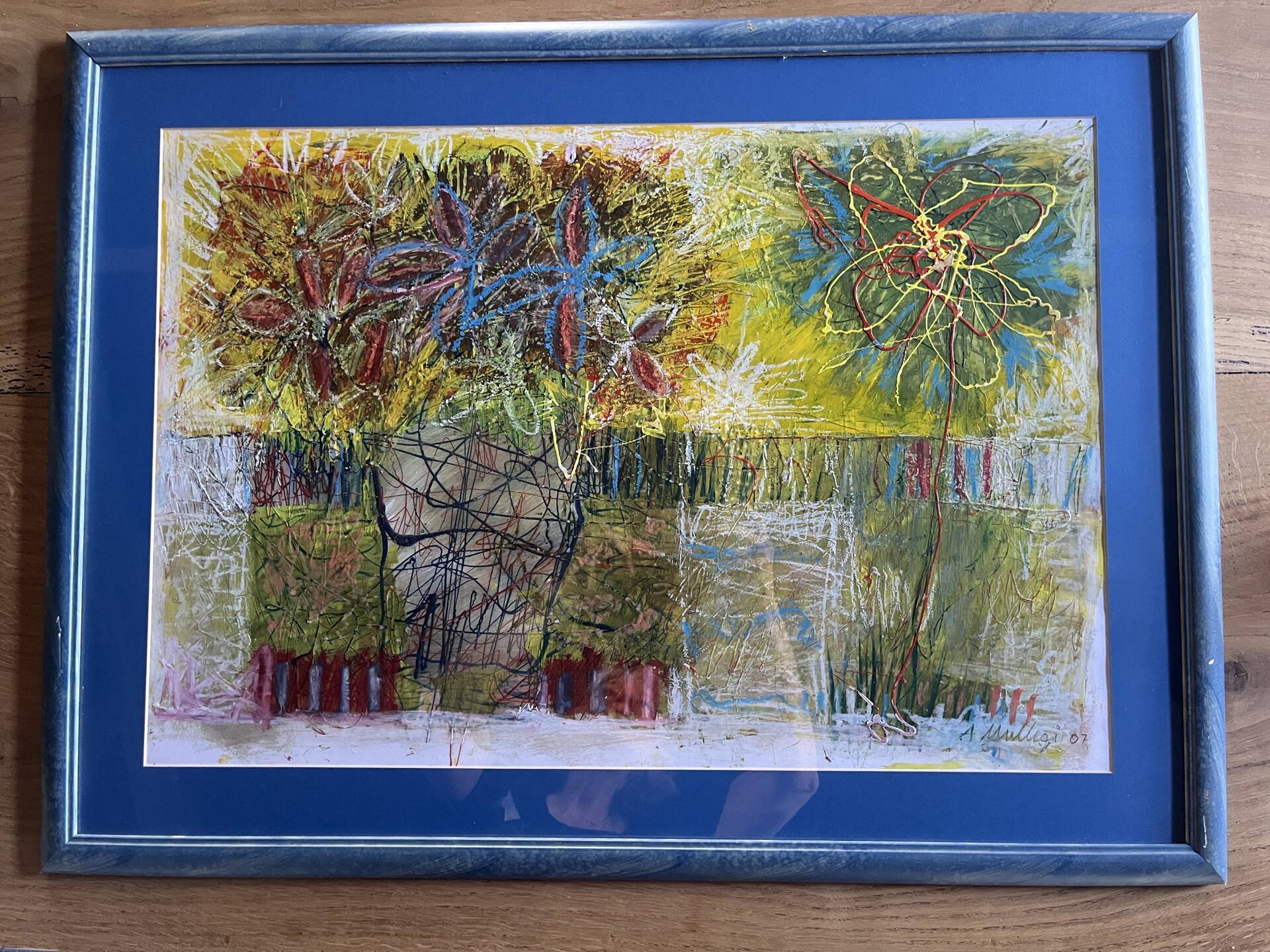 Tableau abstrait