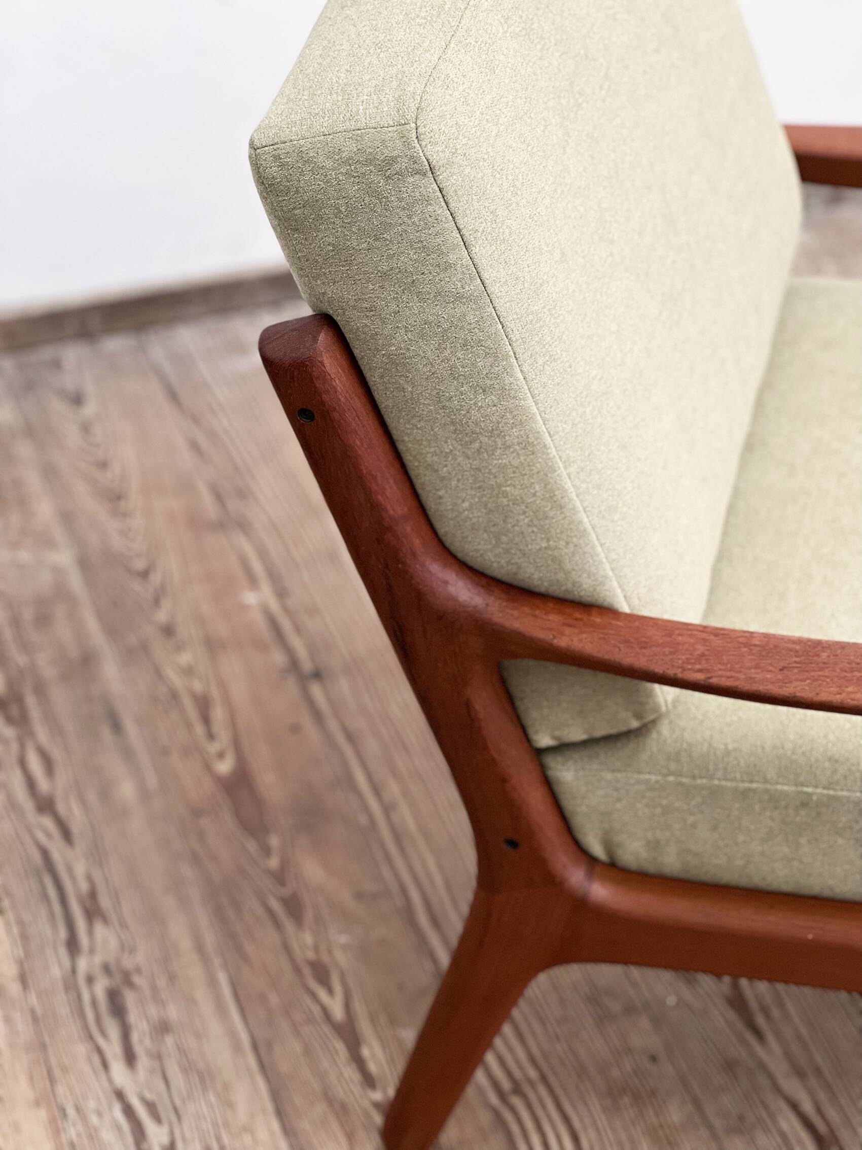 Mid Century Lounge Chair by Ole Wanscher for France & Son, Senator Series, Danish Design