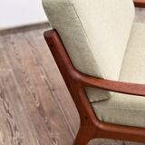 Mid Century Lounge Chair by Ole Wanscher for France & Son, Senator Series, Danish Design