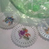 Dinner plates old doll dishes