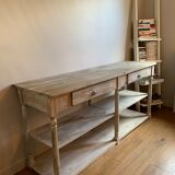 Console in lacquered wood