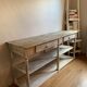 Console in lacquered wood