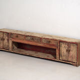 Antique Wabi Sabi Style TV Cabinet (c.1900)