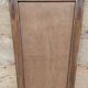 Antique Art Deco mirror in Burmese teak.