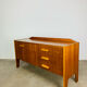 Teak TV unit in Scandinavian style, 1960s.