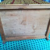 Wicker storage basket