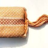Vintage 70s knit cushion