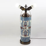 Mid-Century Ceramic Lamp by Marianne Johnson Hansen for Aluminia Faience
