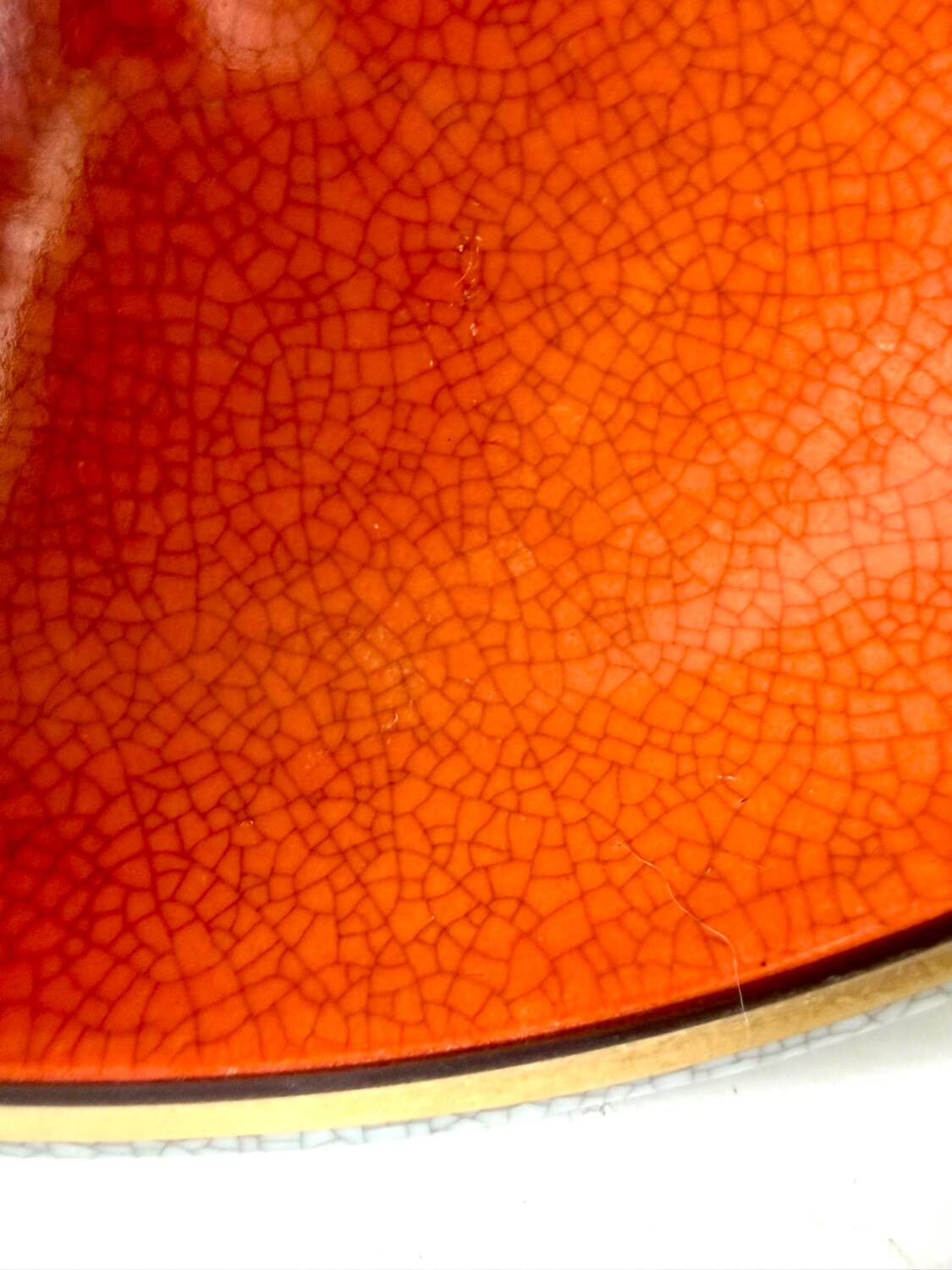 Royal Copenhagen  Porcelain crackle ware designed by Thorkild Olsen