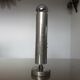 Minimalist wall lamp " lita " articulated in chrome brass 70s