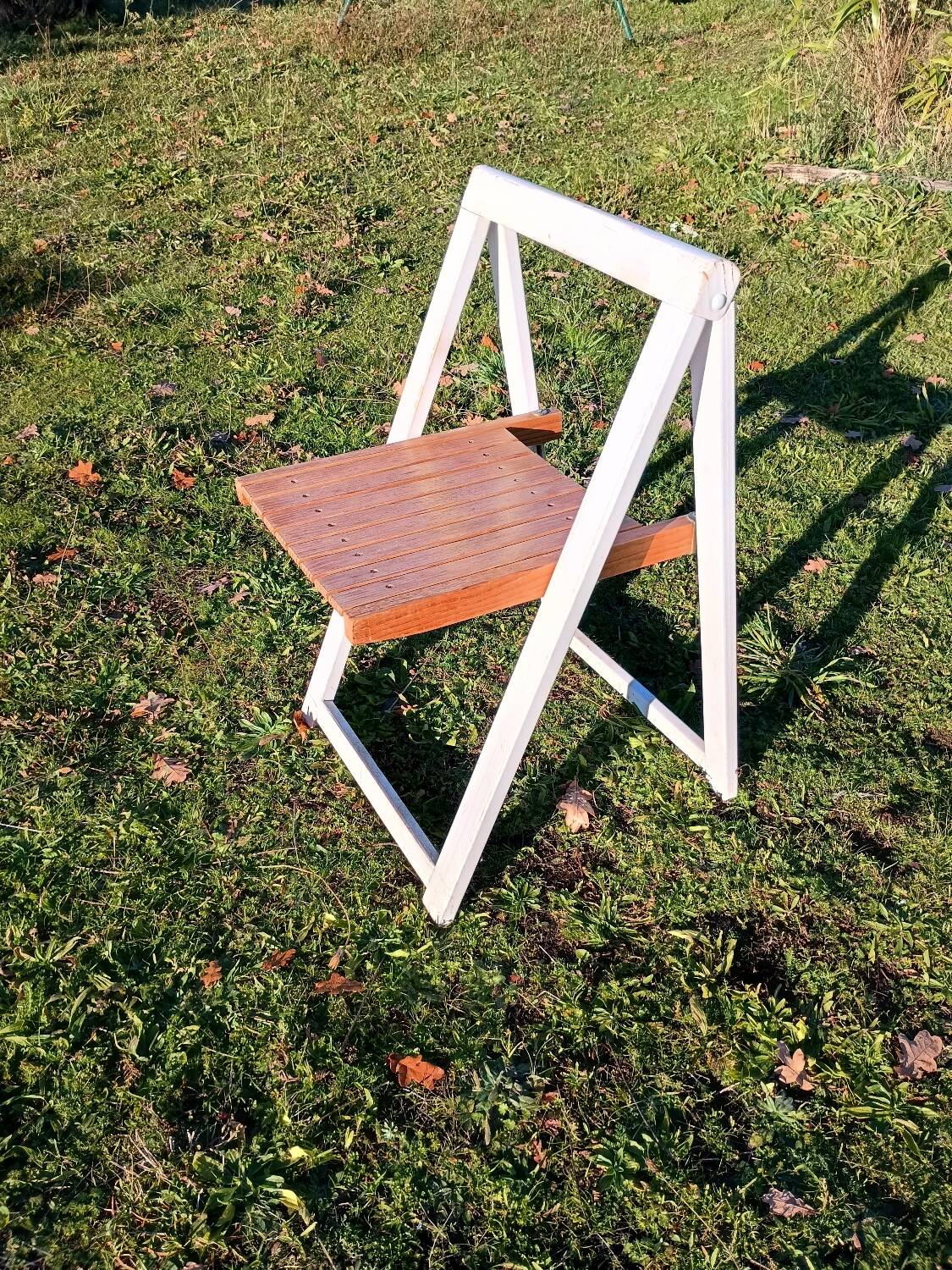 Folding chair by Aldo Jacober