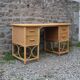 Vintage bamboo desk 1970