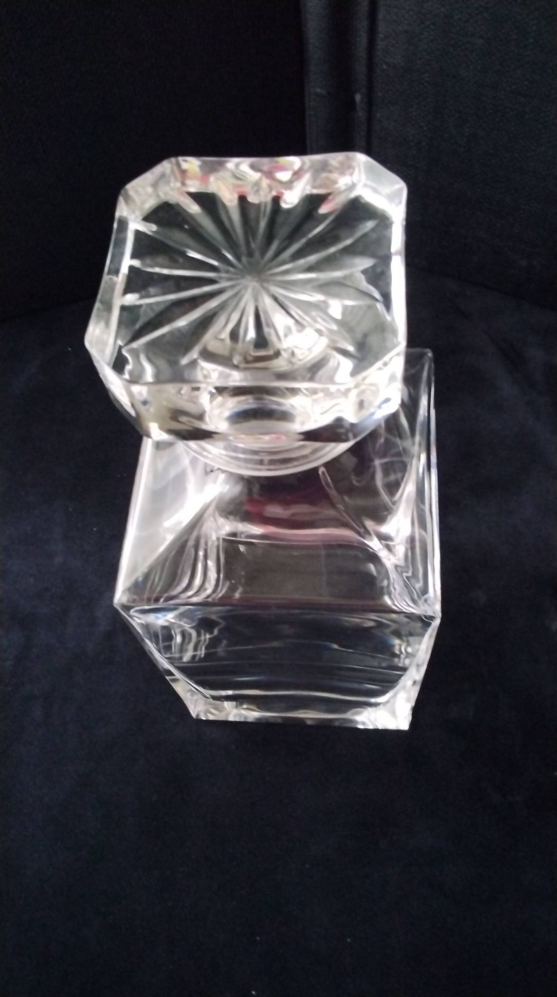 Carafe à whisky en cristal de Sèvres