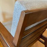 Fauteuil en chêne  par René Gabriel