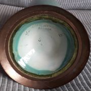 Large ceramic vase from the 1930s, signed Sarreguemines