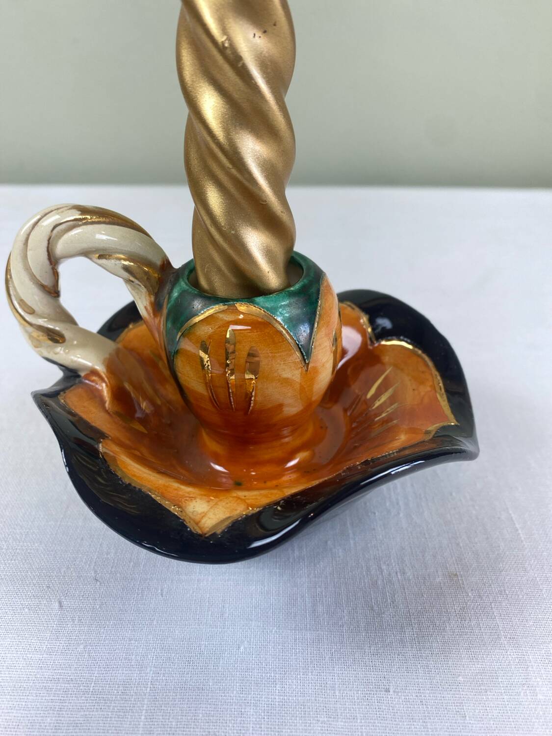 Vintage Vallauris candle holder