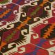 Turkish Handmade Vintage Anatolian Kilim 177 cm x 314 cm