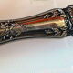 Napoleon III leg of lamb service, silver handle, stainless steel blade