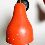 3-Armed Wall Lamp By H. Busquet For Hala Zeist, The Netherlands, 1950S