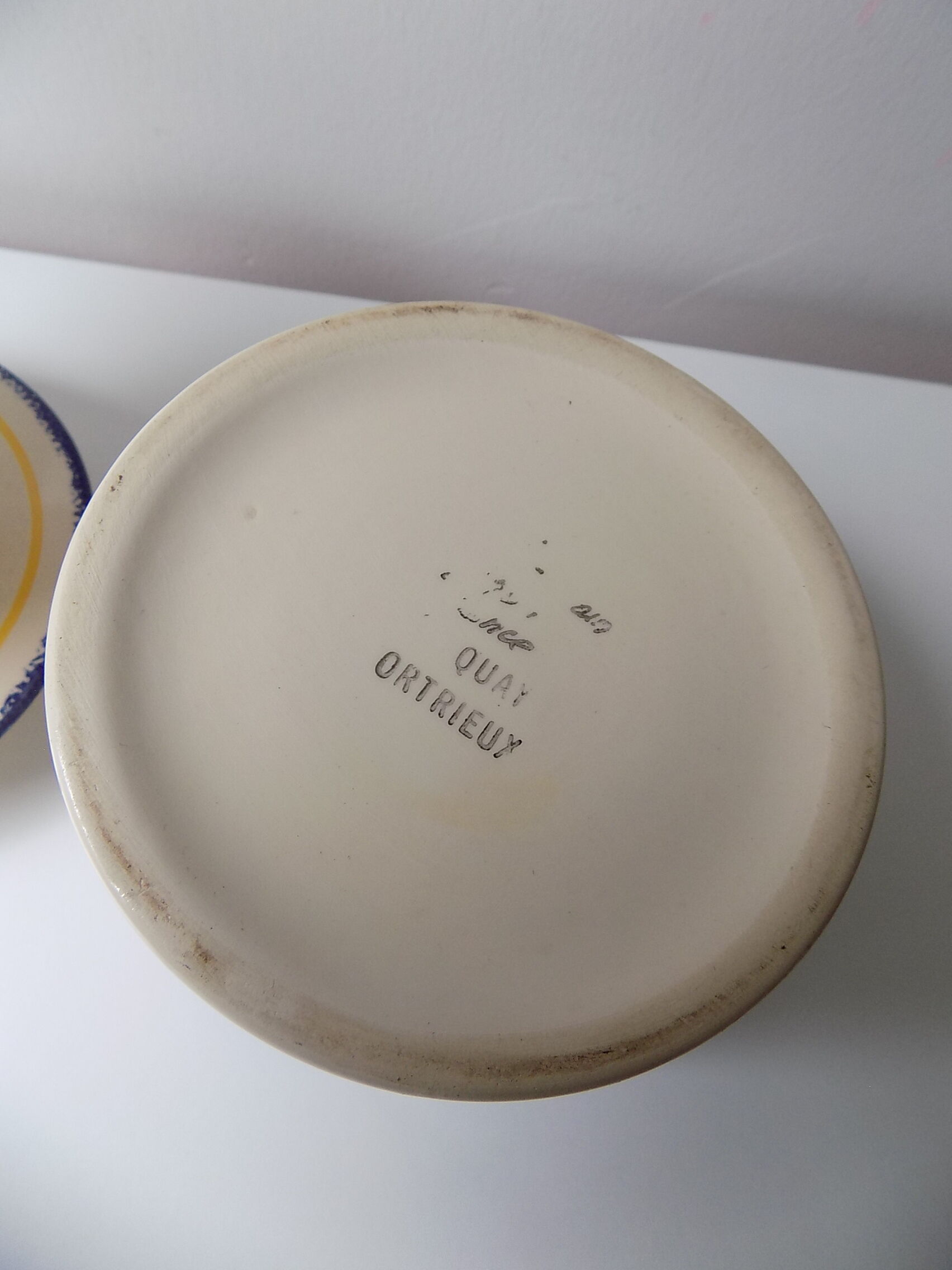 Breton butter butter Pornic earthenware