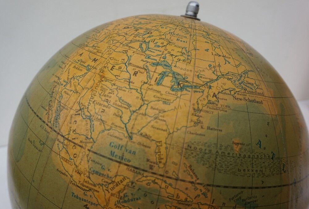 Globe Earth circa 1940