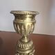 pair of antique bronze candlesticks