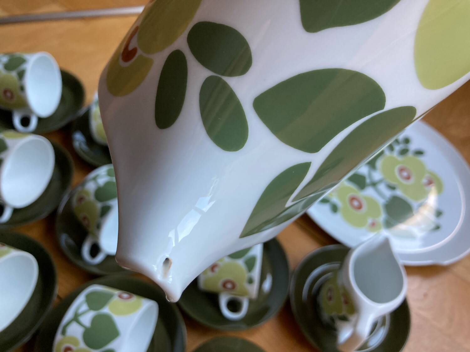 Vintage Hutschenreuther Novum Brasilia coffee set