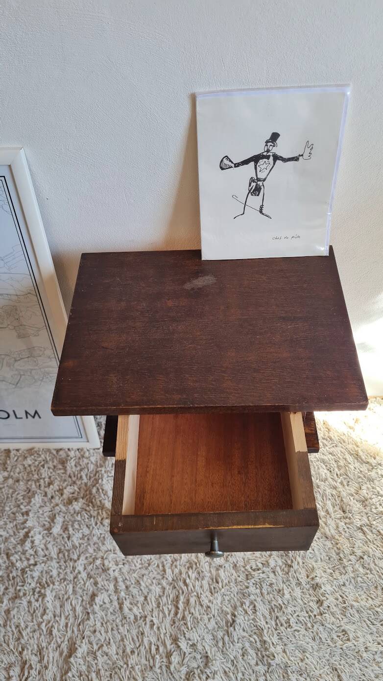 Paire de chevets scandinave années 60