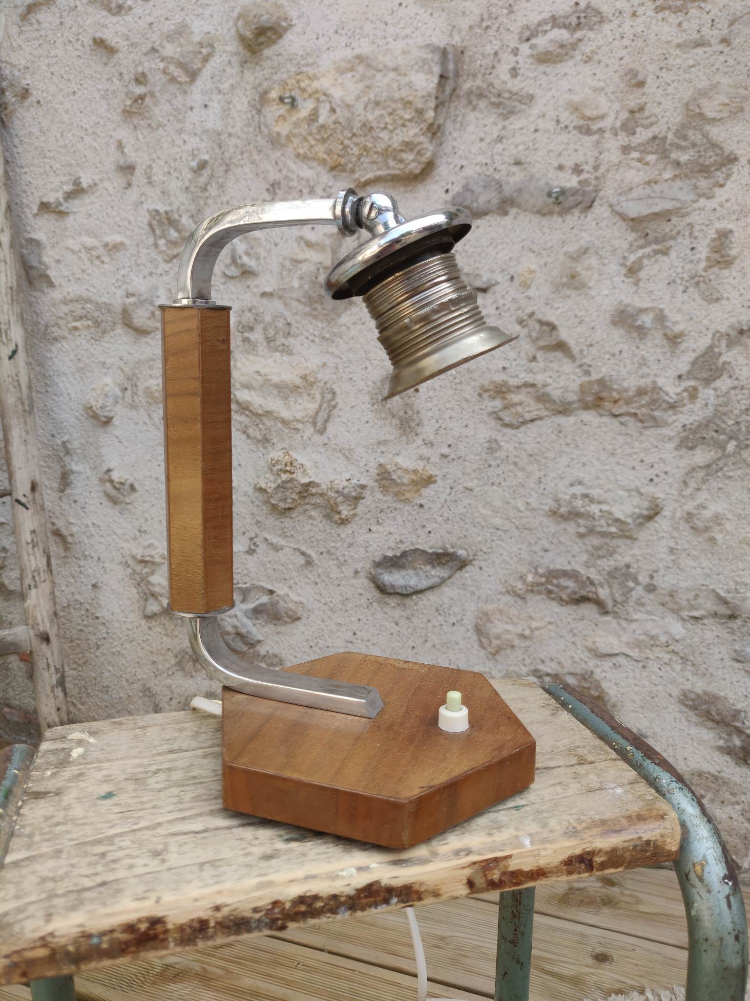 Art Deco articulated lamp