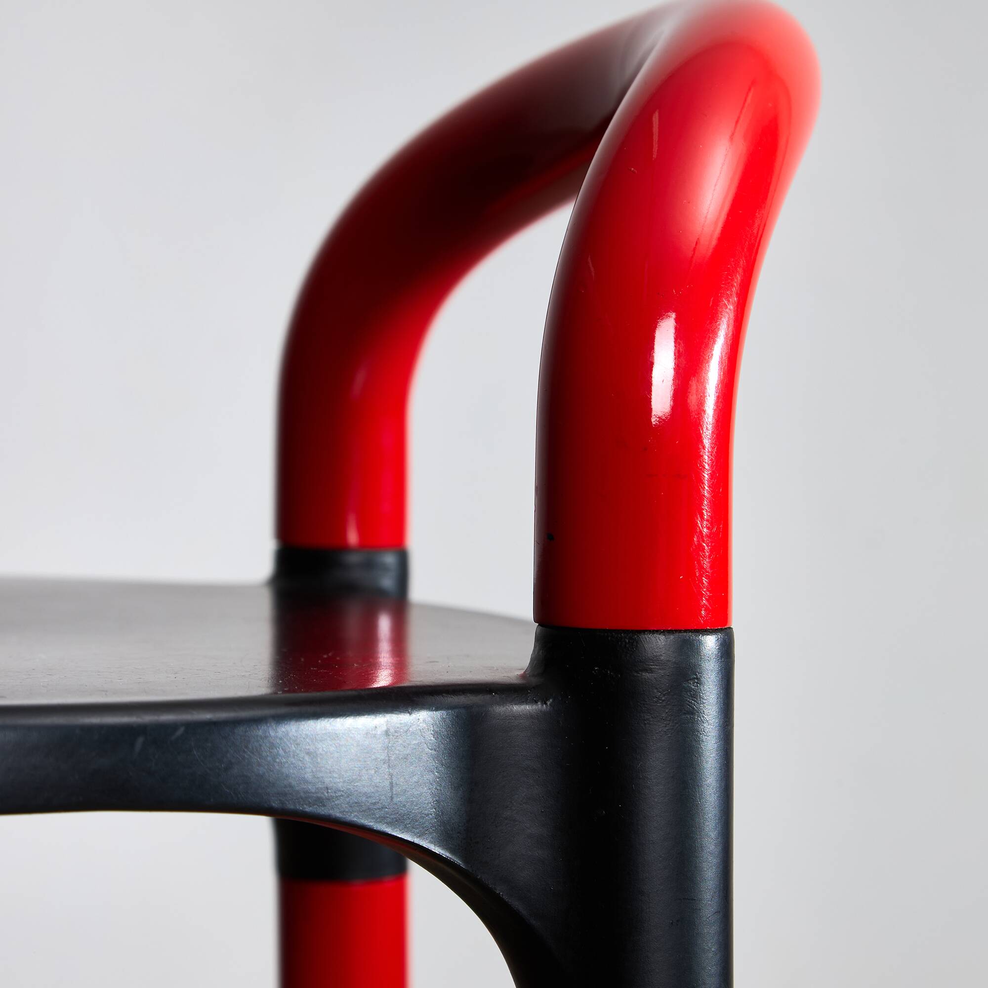 Polo Low Bar Stool by Anna Castelli Ferrieri for Kartell, 1979