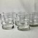 Set de 5 verres à apéritif vintage 70'