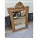 Miroir 19ème bois et stuc doré