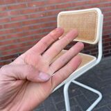 Cesca dining room chair designed by Marcel Breuer