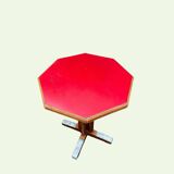 Old octagonal bistro table