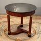 Gueridon tripod mahogany style Empire Epoch XIXth